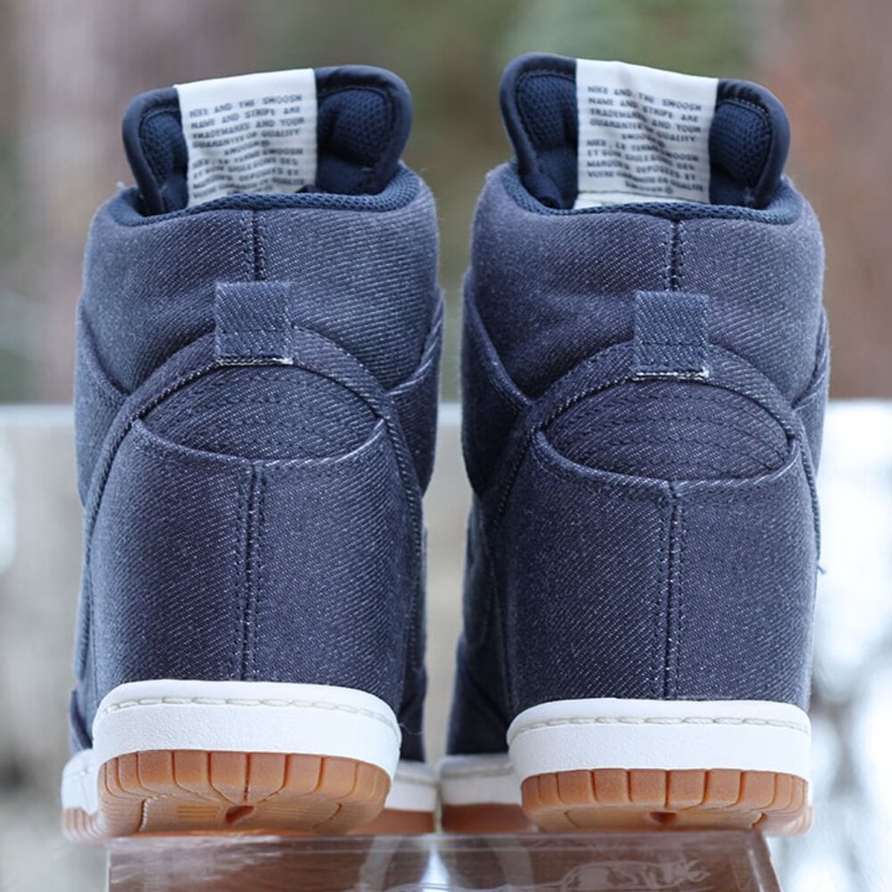 Nike Dunk Sky Hi Denim Blue 2014 - Picture 10 of 14